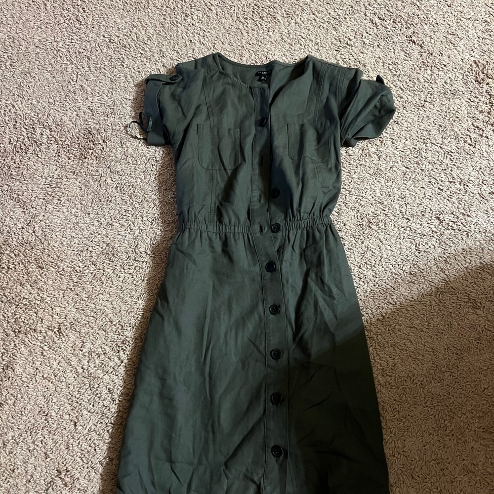 Talbots Olive Green Top